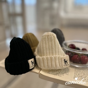CANICHE Ribbed Knit Sweater (4 Colors, Beanie Sold Separately) detail 11