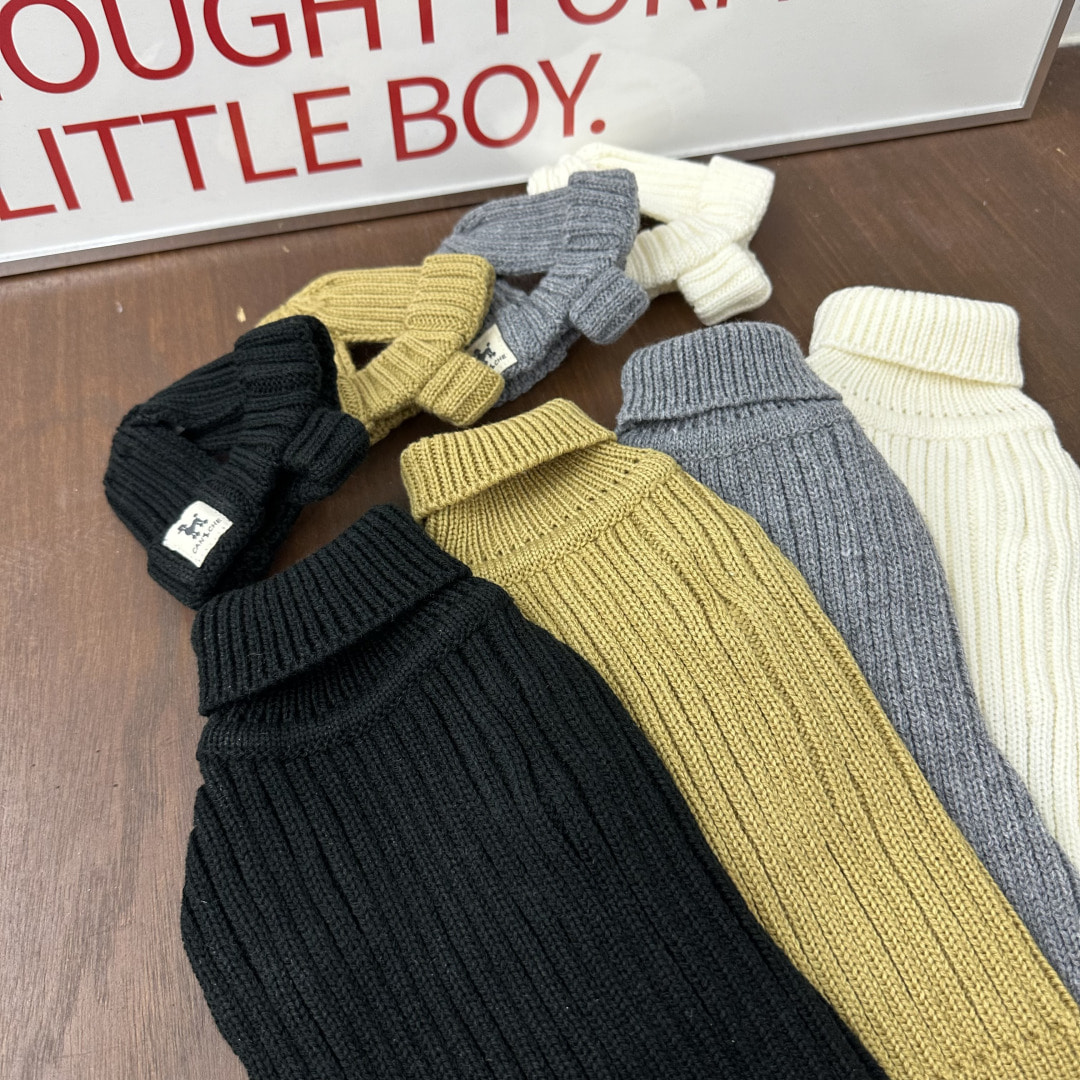 CANICHE Ribbed Knit Beanie (Matching Knit Sold Separately) detail 5