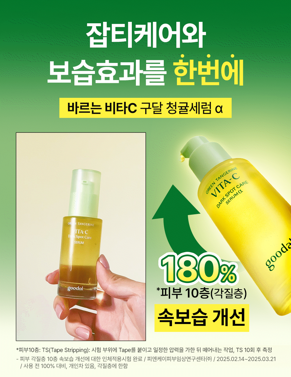 Goodal Tangerine Vitamin C Spot Care Serum Alpha 50ml Set (+35ml Miniature) detail 3
